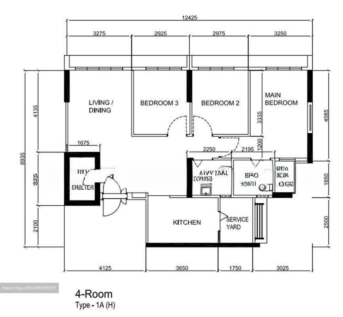 Blk 222C Bedok Beacon (Bedok), HDB 4 Rooms #630077531